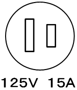 ブレーカ　単相100V　一般　125V15A