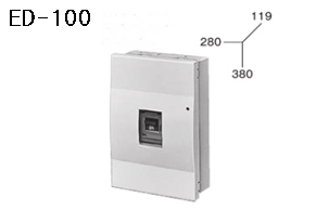 ケースブレーカ 漏電保護用 ED-100 100AF プラスティック