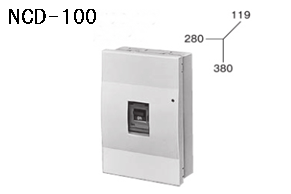 ケースブレーカ 配線保護用 NCD-100 100AF プラスティック