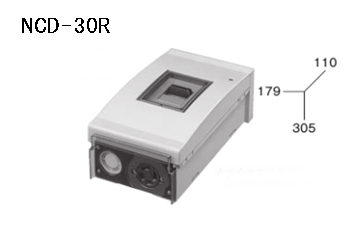 ケースブレーカ　屋外用 配線保護用 NCD-30R 30AF プラスティック コンセント付