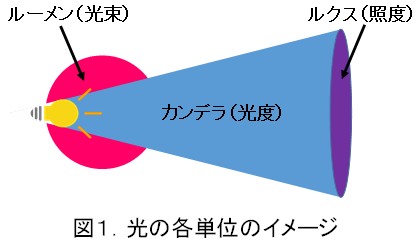 ダウンライト　明るさ　単位