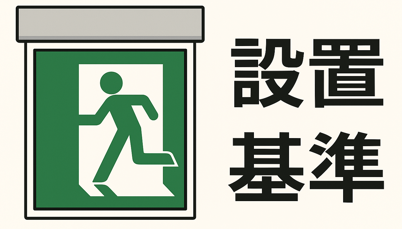 誘導灯 設置基準