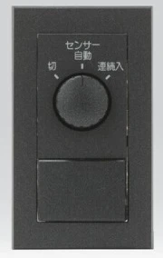 10568-22-MBK ロ-タリスイッチ用化粧カバ- メタリックブラック色