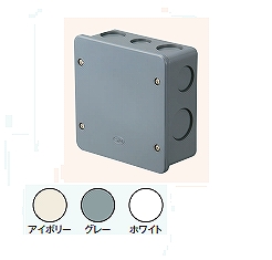 4OBL4APJHW アウトレットボックスAタイププレート付4OB(大浅形)(アイボリー)
