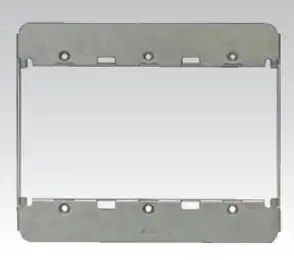 8653CT はさみ金具 保護カバーワンタッチ取付用 3連用