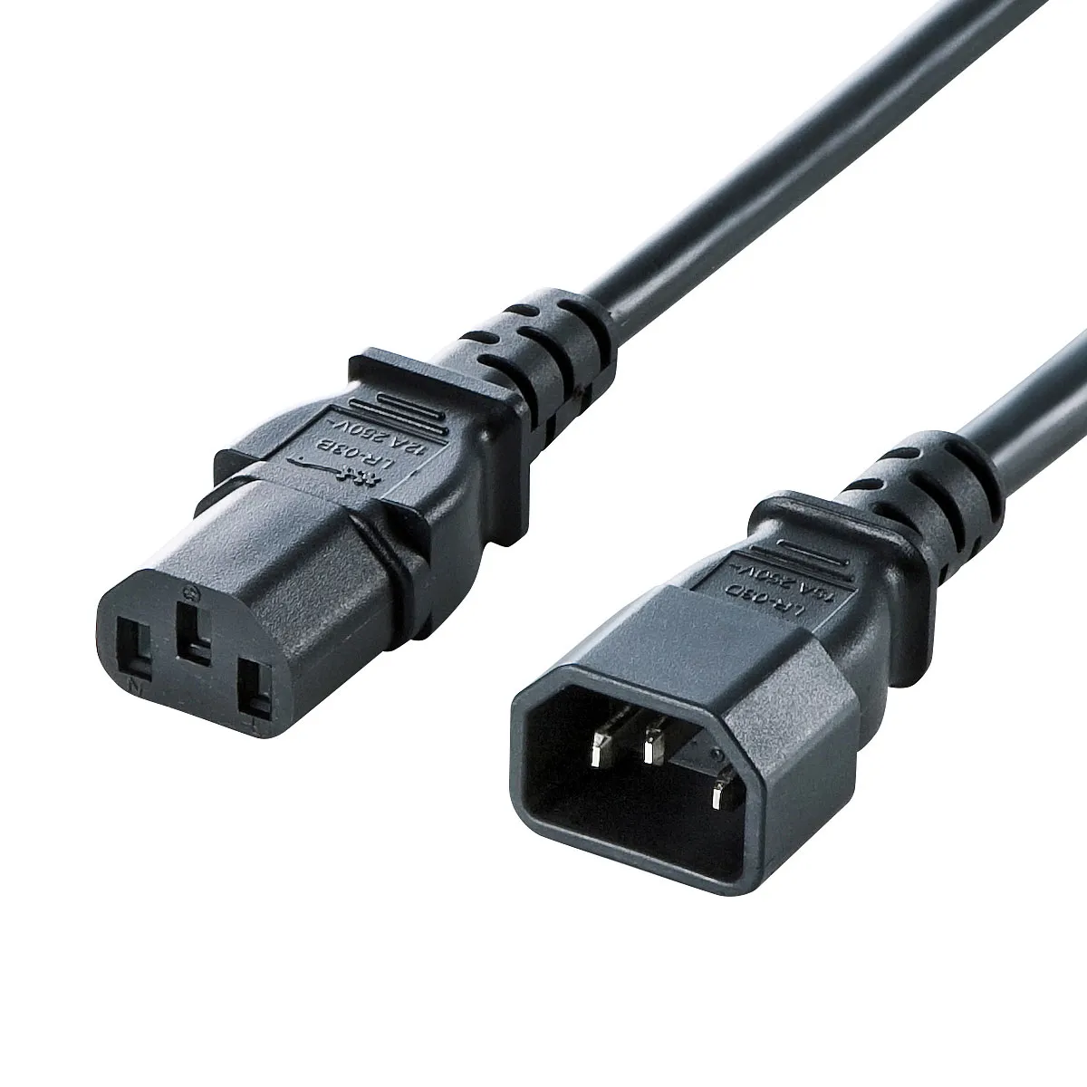 電源コード12A250V（3m） APW12-C14C13250-30