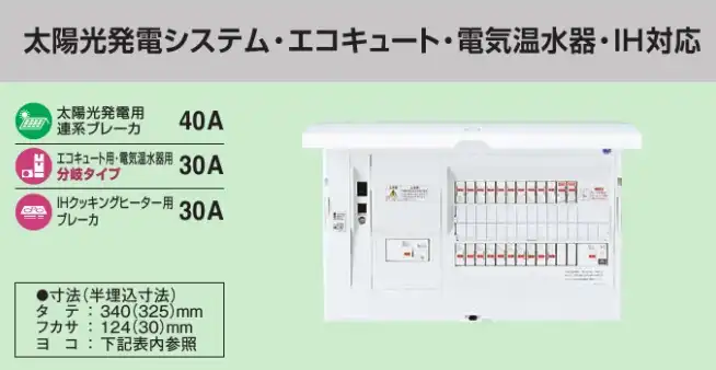 BHM86262M3 HEMS分電盤 マルチ通信型 太陽光発電システム・エコキュート・電温・IH対応 LSなし 主幹60A  分岐26+2