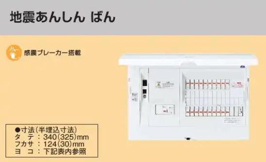 BHM86362Z HEMS分電盤 マルチ通信型 地震あんしんばん LSなし 主幹60A  分岐36+2