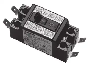 BJS2032F1 小形漏電ブレーカ(海外規格取得品)2P2EO.C付20A30mA(差込み端子)