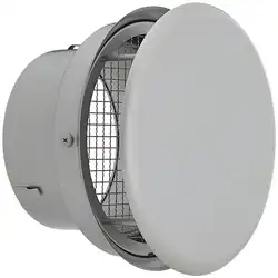 [受注品]BNSW150A5M SUS製 外風対策グリル 150φ 丸型フラット板付 5メッシュ