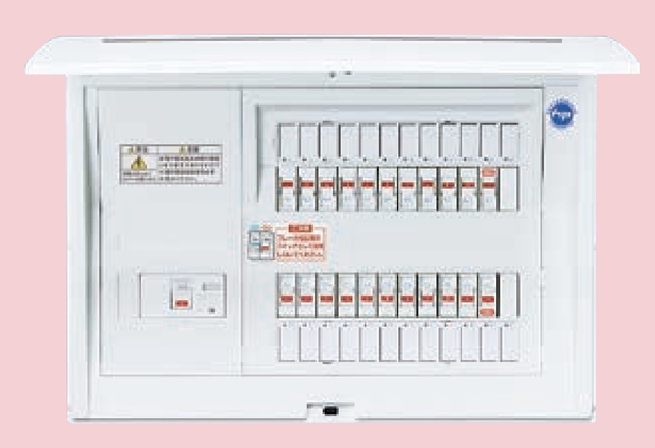 BQE8562B2 エコキュート・IH対応分電盤 単3 リミッタースペースなし 主幹ELB50A 回路数6 + 2(分岐タイプ) エコキュート容量20A