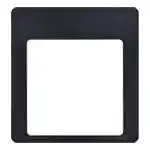BQKR101B 単相2線30Aスマートメーター用窓枠 WHM取付ボックス窓枠(ブラック)