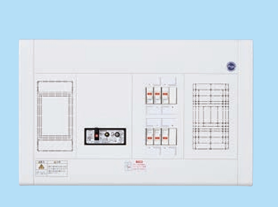 BQWF3362 フタ無し分電盤 リミッタースペースあり 主幹ELB30A 回路数6 + 2フリースペース付