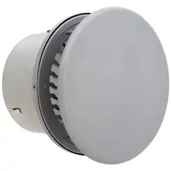 BSG150ABDSP SUS製 外風対策グリル 150φ 丸型フラット板付横ガラリFD付 72℃型式