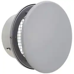 BSW150AB3M SUS製 外風対策グリル 150φ 丸型フラット板付 3メッシュ
