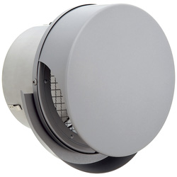 BSW150SBR5MDSQ SUS製 外風対策グリル 150φ 丸型フラットカバー付FD付 120℃型式 5メッシュ