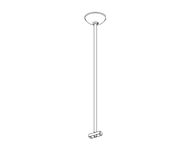 C154P 誘導灯 吊具 吊下げ長さ800mm