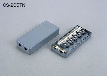 CS-205TN 三和電気工業 クリップ・ネジ式 電子・デジタルボタン電話用端子板 Nシリーズ(20心)