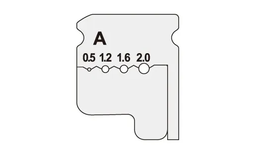 ワイヤーストリッパー 替刃 DA-052KP