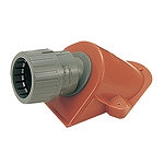 DMP22BF-R 首振りエンドカバー(PF管用)(ウォームグレイ)(22)