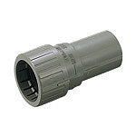 DMP28V VEパイプアダプタ(PF管用)(ウォームグレイ)(28-28)