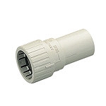 DMP28VN VEパイプアダプタ(PF管用)(クリームグレイ)(28-28)