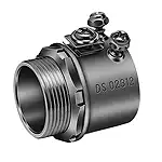 DS02512 ねじなしコネクタ「アースコネ」(全品種アース端子付)(電気亜鉛めっき)(E51)