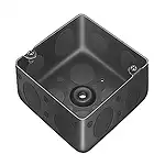 DS37441B 塗装中型四角アウトレットボックス浅型(中浅型スタット付)(カチオン電着塗装仕上げ)(44)