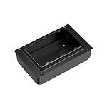 DS4913B 塗装3コ用スイッチボックス(カバー付)(セーリスボックス)(カチオン電着塗装仕上げ)