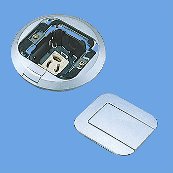 DU7103 フロアコン 抜け止めアース付 15A 125V