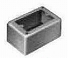DZB261KW メタルモール付属品-1コ用スイッチボックス(A型・B型)(浅型)(ホワイト)