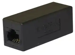 E-CAT5-JJ 三和電気工業 CAT5e対応用 ジャック－ジャック 中継アダプタ