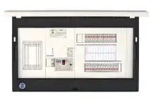 EL2D6200-3W 分電盤 露出型 IH+電温(エコキュート)+単3分岐配線 単3 リミッタースペース付 主幹ELB 60A 20 +0