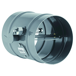 FD125EDFQ 鉄製防火ダンパー ダクト接続用 125φ 120℃型式