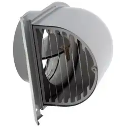 FSG125FRDSP ステンレス製パイプフード 防火ダンパー付 125φ 72℃型式