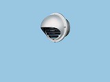 FY-MCAA062 パイプフード丸形 アルミ製 防火ダンパー付(温度ヒューズ72℃) ガラリ付φ150用