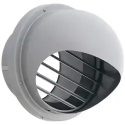 LSG100ABL ステンレス製パイプフード BL製品 100φ 丸型横ガラリ