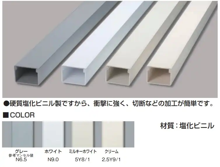 ※送料別途・代引不可 MD31 エムケーダクト(3号・グレー)