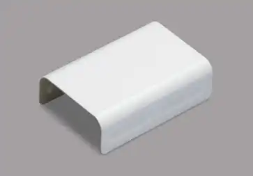 MFMJC22 メタルエフモール付属品-ジョイントカバー(B型)(ホワイト)