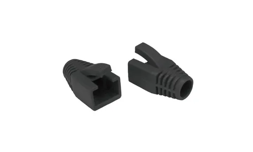 クリップ付モジュラープラグカバー MJC-878BK