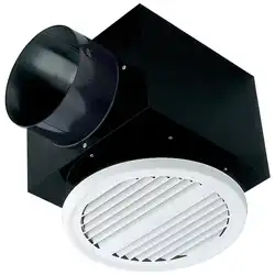 [受注品]NCSG150A 軒天井用グリル チャンバー方式 150φ ガラリ