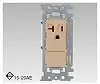 NDG2411E(CW) 15A20A兼用接地コンセント ウォームベージュ
