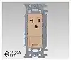 NDG2481E(CW) アースターミナル付15A20A兼用接地コンセント ウォームベージュ