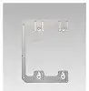 NDG4363 平形パネル押え金具(2連用)