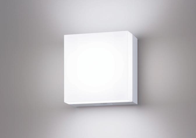 NWCF59013LE1 壁直付型LED（温白色）ブラケット（非常用）・階段通路誘導灯30分間タイプ・透過タイプ防雨型・自己点検スイッチ付・リモコン自己点検機能付デザインシリーズ