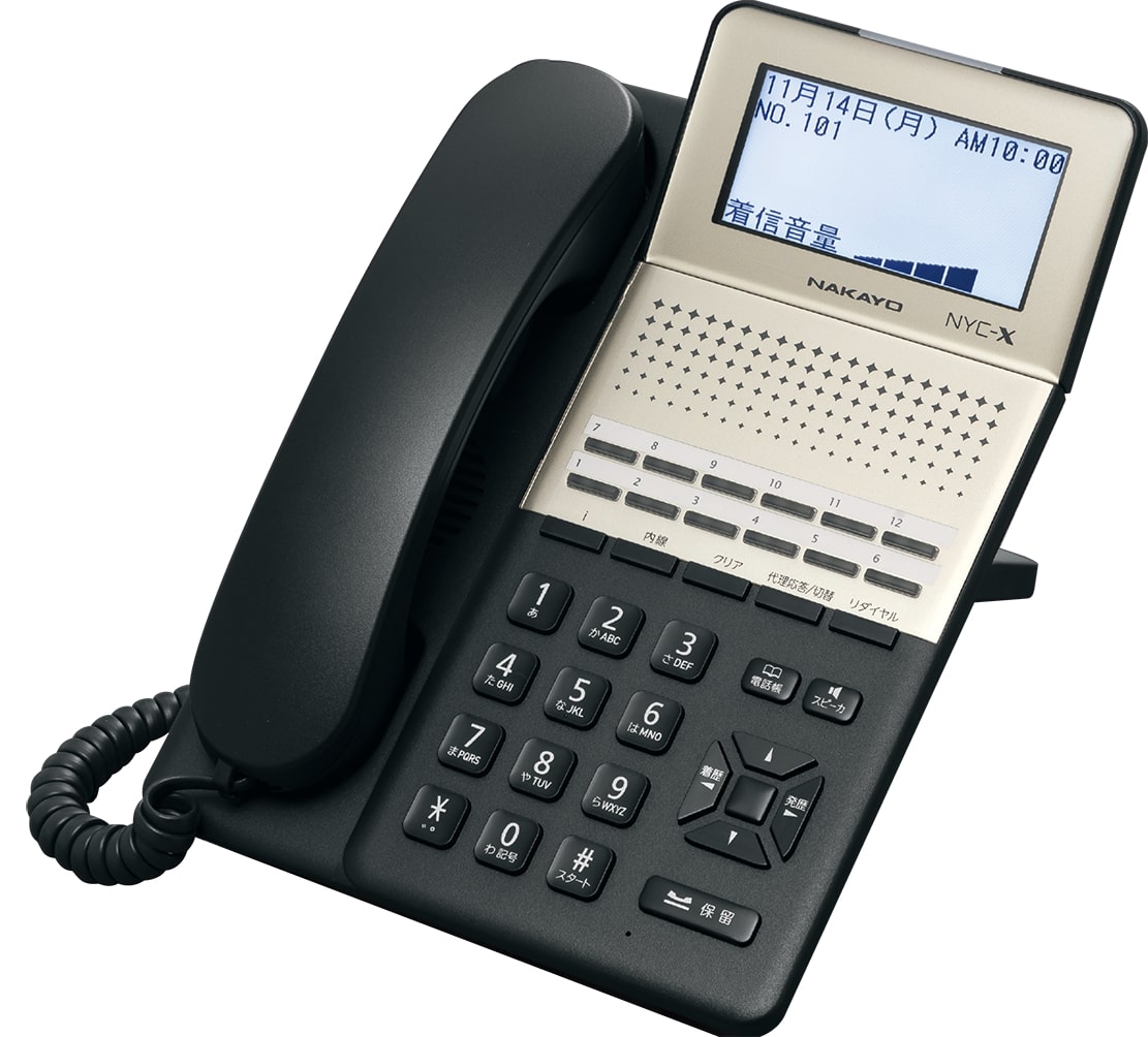 NYC-Xi１２ボタン標準電話機(Ｂ) NYC-12XI-SDB