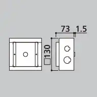 OA075264 フットライト用 埋込用ボックス