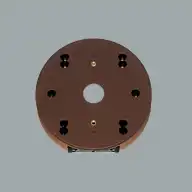 OA075868 屋外用ベース型明暗センサ 壁面取付専用 色：鉄錆