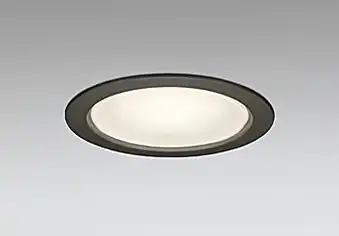 OD261868LR LEDフラット型軒下用ダウンライト φ150 防雨型 60W相当 拡散配光 非調光・昼白色 枠：ブラック