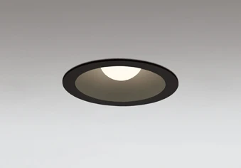 OD262007LR ダウンライト 埋込穴φ100 ミニクリプトン60W相当 非調光・電球色 拡散配光 枠色：ブラック